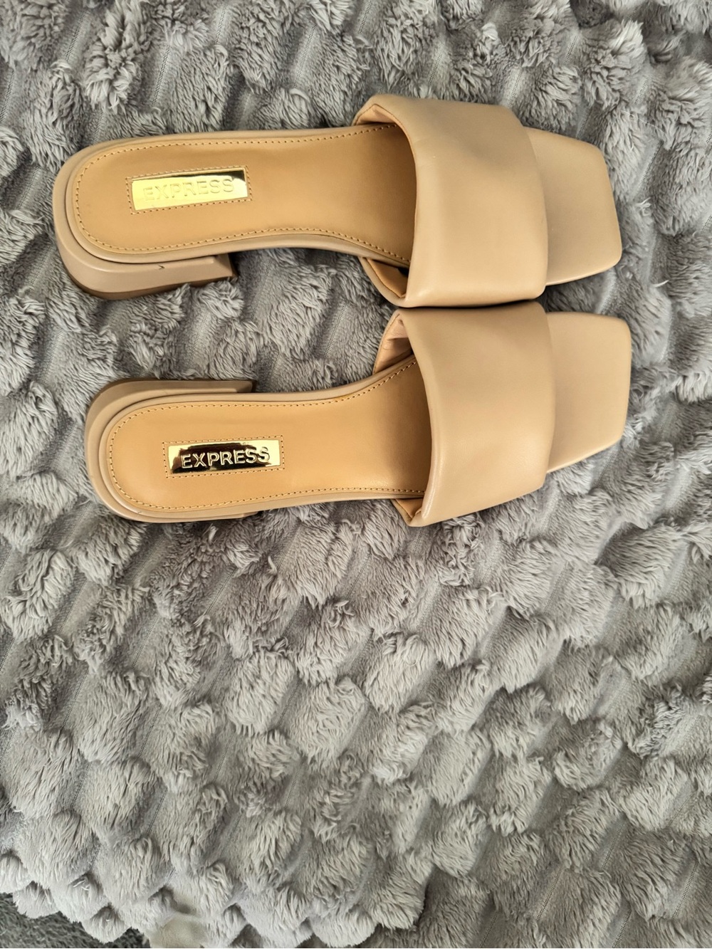 Express Slide Sandals. NWOT. Size 7